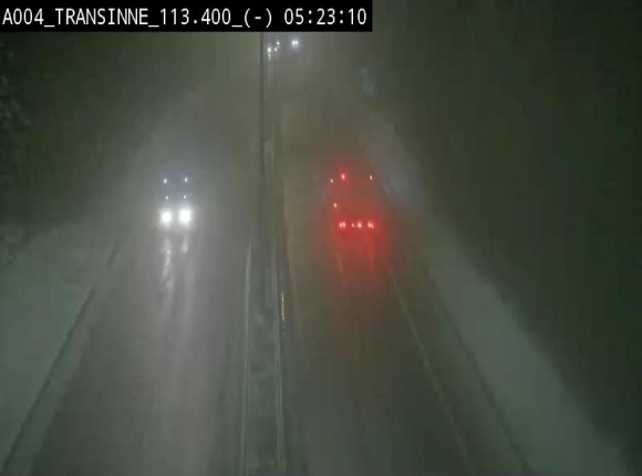 Caméra trafic E411 (A4) - Transinne direction Namur - BK 113.425