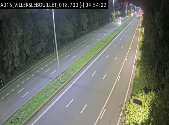 Webcam autoroute Belgique - Villers-le-Bouillet - E42 direction Liège - BK 18.7