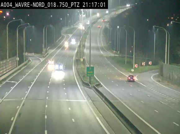 Webcam traffic E411(A4) - BK 18.7 - Bierges (Wavre Nord)