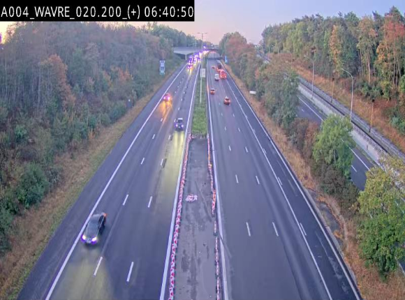Webcam @ Wavre-sud KP 19.6, A4/E411