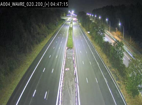 Webcam @ Wavre-sud KP 19.6, A4/E411