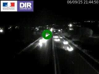 Caméra autoroute à Saint-Etienne (Les Littes) à hauteur du Ikea Saint-Etienne sur l'A72 en direction de Roanne