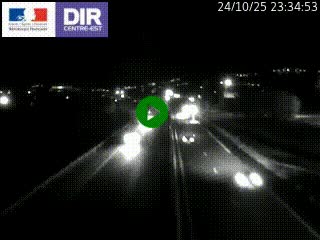 Caméra autoroute à Saint-Etienne (Les Littes) à hauteur du Ikea Saint-Etienne sur l'A72 en direction de Roanne