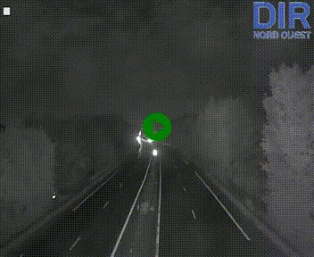 Webcam sur le périphérique de Caen (N814) à l'est de la ville, à Mondeville hauteur de la sortie 2, Presqu'île-Rives de l'Orne, au bout de l'autoroute A13