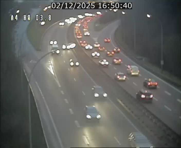 Webcam traffic A4 Luxembourg - BK 3.8 - Leudelange (direction Esch sur Alzette)