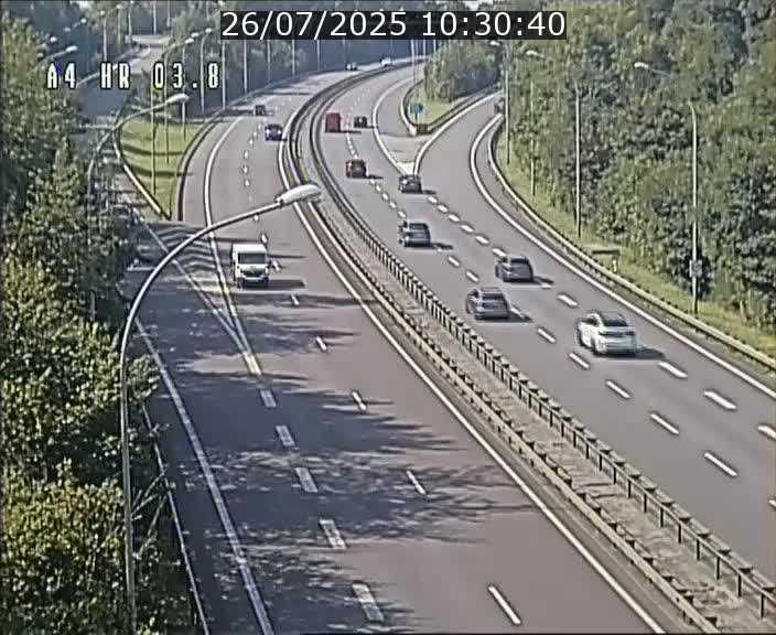 Webcam traffic A4 Luxembourg - BK 3.8 - Leudelange (direction Esch sur Alzette)