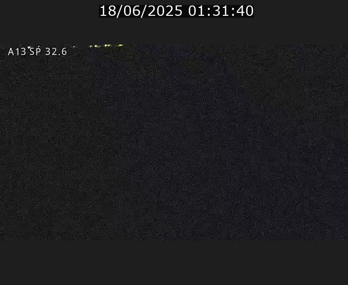 Webcam info trafic A13 à hauteur de Mondorf-les-bains. Vue orientée vers Altwies