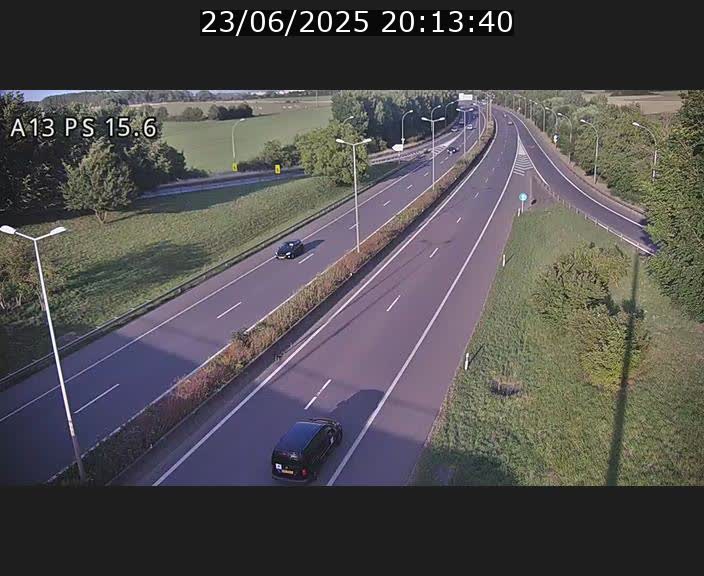 Traffic live webcam Luxembourg Kayl - A13 direction Dudelange - BK 15.6