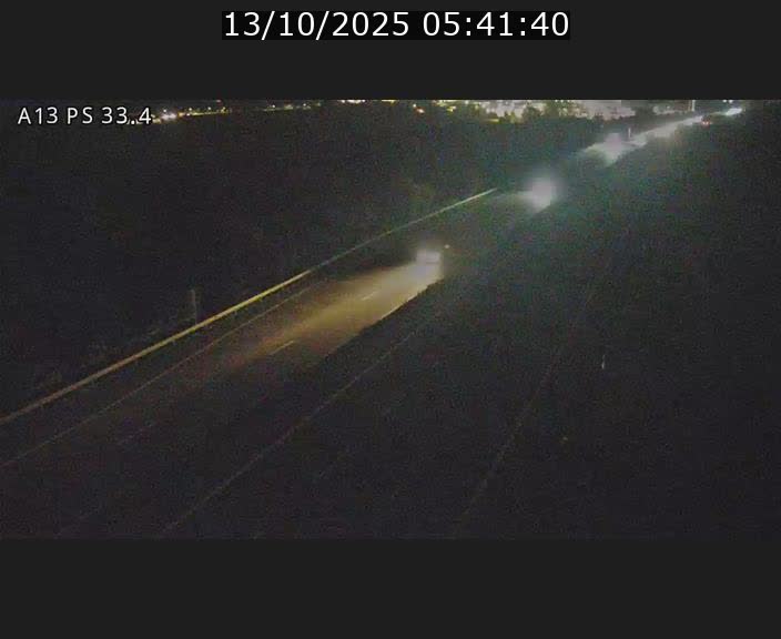 Webcam trafic sur A13 à hauteur de Mondorf-les-Bains en direction d'Altwies