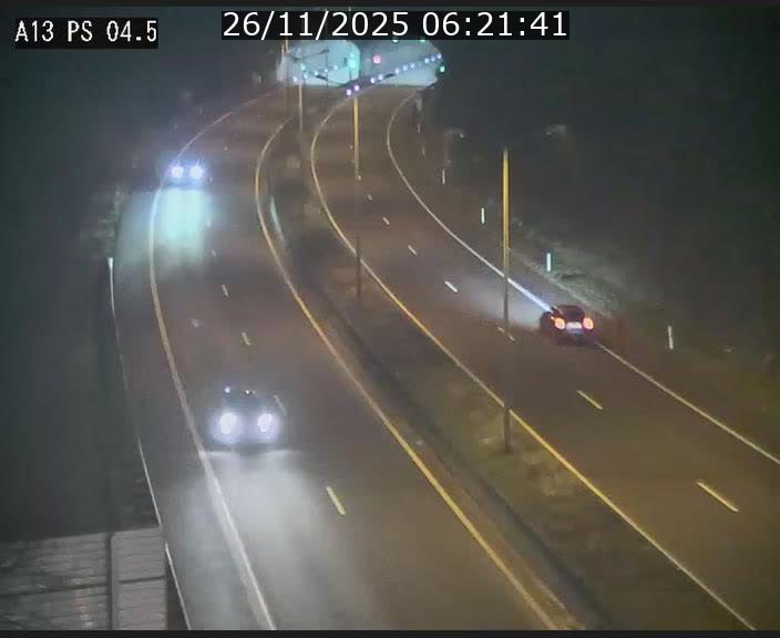 Traffic live webcam Luxembourg Differdange - A13 direction Esch-sur-Alzette - BK 4.5