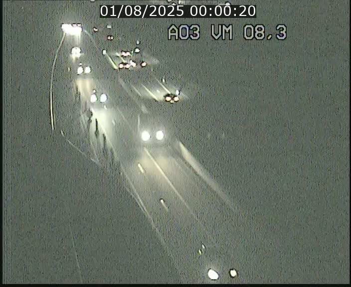 Traffic live webcam Luxembourg Bettembourg - A3 - BK 8.3 - direction France