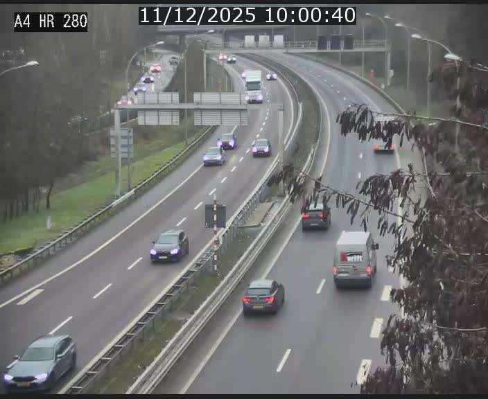 Webcam traffic A4 Luxembourg - BK 0.2 - P+R Bouillon (direction Luxembourg)