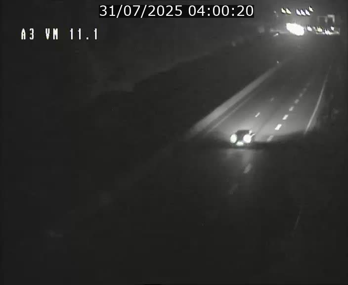 Webcam à la frontière franco-luxembourgeoise, avant la Croix de Bettembourg - BK 11.1 - direction Luxembourg-ville