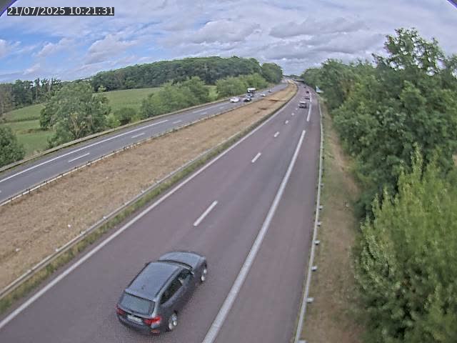 Caméra autoroute France - A31, Fey direction Metz