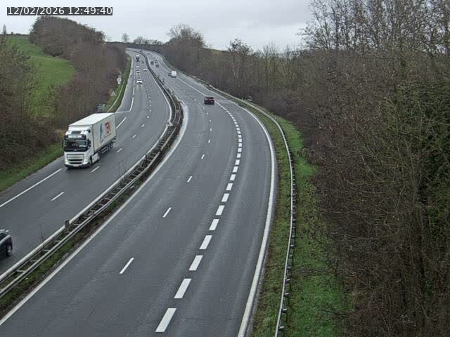 Caméra autoroute France - A33, Rosières direction Lunéville