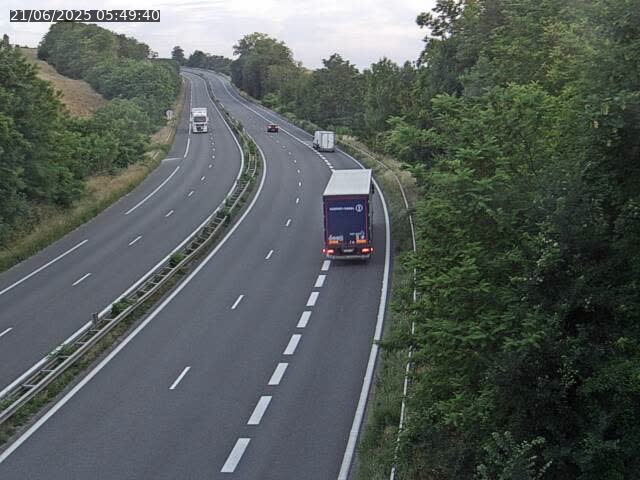 Caméra autoroute France - A33, Rosières direction Lunéville
