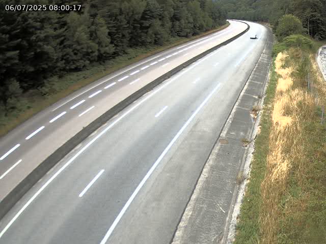 Caméra autoroute France - N57, Côte de la Calotine direction Nancy