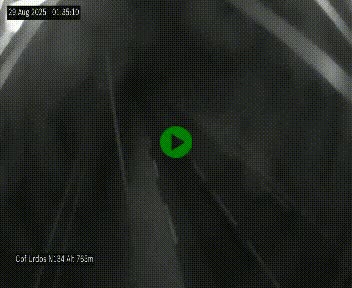 Webcam dans les Pyrénées Atlantique au niveau du col d'Urdos et du fort du Pourtalet sur la N134, en direction du Col et du tunnel du Somport, à 765 mètres d'altitude