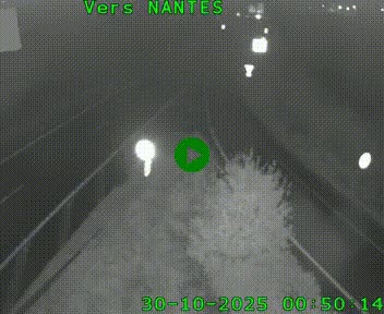 Webcam N147 au nord de Poitiers et à la jonction avec la A10