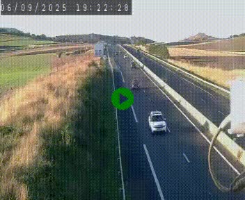 Caméra autoroute A75 à hauteur de Le Crest, en direction de Montpellier