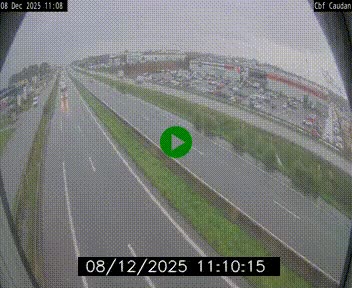 Webcam sur la N165 à hauteur de Caudan, dans le Morbihan.