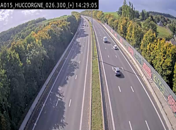 Webcam autoroute Belgique - Viaduc de Huccorgne - E42 