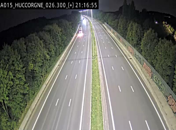 Webcam autoroute Belgique - Viaduc de Huccorgne - E42 