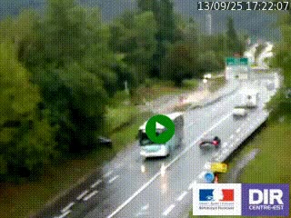 Webcam info trafic à proximité de Vizille sur la N85, au niveau du point de vue du Saut du Moine à Champagnier