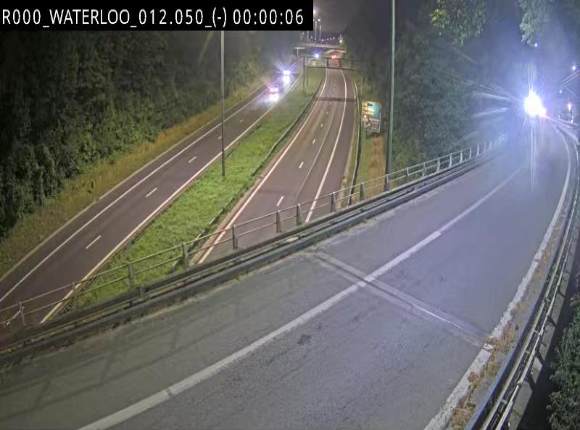 Webcam autoroute Belgique - Waterloo - R0 (ring de Bruxelles) - BK 12.3