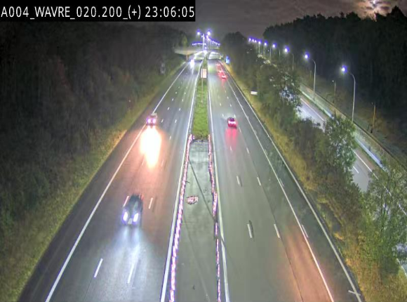 Webcam @ Wavre-sud KP 19.6, A4/E411