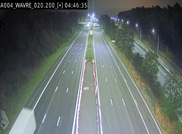 Webcam @ Wavre-sud KP 19.6, A4/E411
