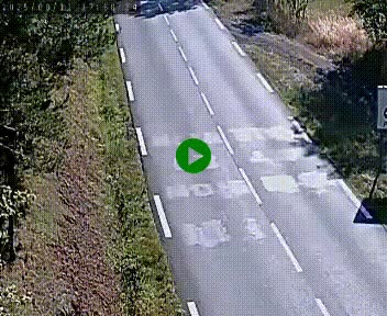 Caméra routière France - N102, au niveau du col de Montmirat à Saint-Etienne-du-Valdonnez à 1039 mètres d'altitude