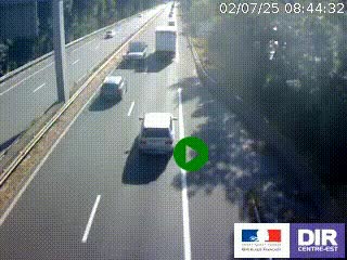 Webcam sur la nationale N90 à Gilly-sur-Isère, en direction et à proximité d'Albertville