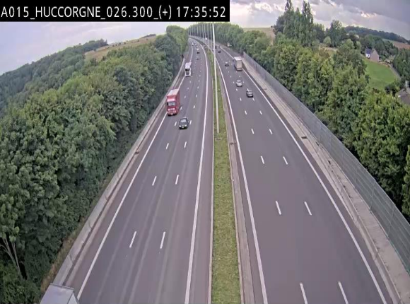 Webcam autoroute Belgique - Viaduc de Huccorgne - E42 