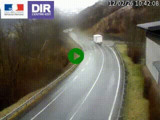 Caméra trafic sur la N90 à Bourg-Saint-Maurice, en provenance d'Aoste et en direction d'Albertville