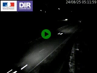 Caméra routière à hauteur de la sortie 15 Chambéry-centre au PK 4,103 en direction d'Albertville