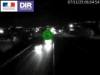 Caméra autoroute à Saint-Etienne (Les Littes) à hauteur du Ikea Saint-Etienne sur l'A72 en direction de Roanne