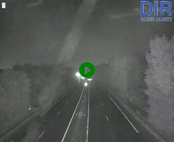 Webcam sur le périphérique de Caen (N814) à l'est de la ville, à Mondeville hauteur de la sortie 2, Presqu'île-Rives de l'Orne, au bout de l'autoroute A13