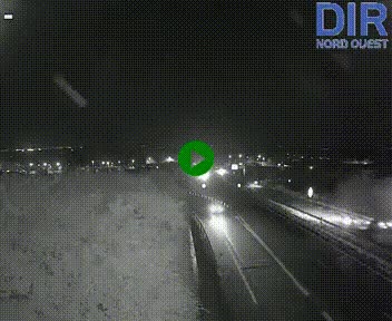 Webcam au début de l'A84 sur le périphérique Ouest de Caen (N814) à hauteur de la sortie 9, Porte de Bretagne