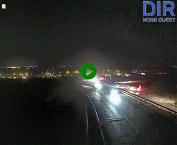 Webcam au début de l'A84 sur le périphérique Ouest de Caen (N814) à hauteur de la sortie 9, Porte de Bretagne
