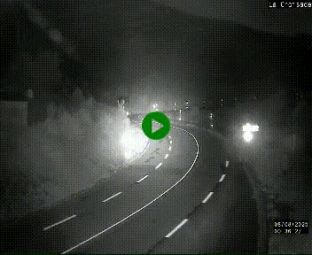 Webcam au carrefour de la croisade, à la jonction entre la N22 et la N320, avant le poste de douane franco-andorrane. Webcam à 1790 mètres d'altitude