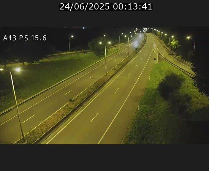 Traffic live webcam Luxembourg Kayl - A13 direction Dudelange - BK 15.6