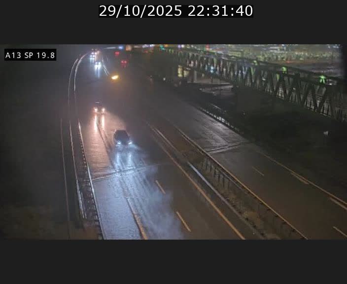 Traffic live webcam Luxembourg Croix de Bettembourg - A13 direction Esch-sur-Alzette - BK 19.8