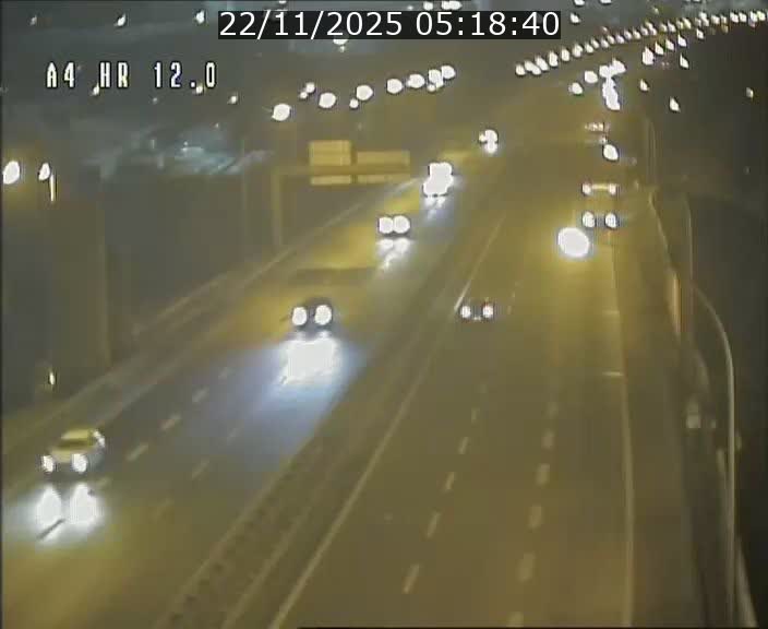 Traffic live webcam Luxembourg Jonction Foetz - A4 - BK 12.0 - direction Esch sur Alzette