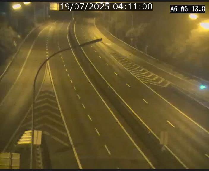 Traffic live webcam Luxembourg Mamer - A6 - BK 13 - direction Luxembourg/France/Allemagne