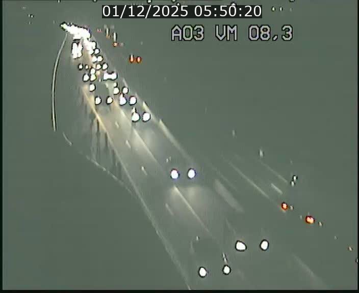 Traffic live webcam Luxembourg Bettembourg - A3 - BK 8.3 - direction France