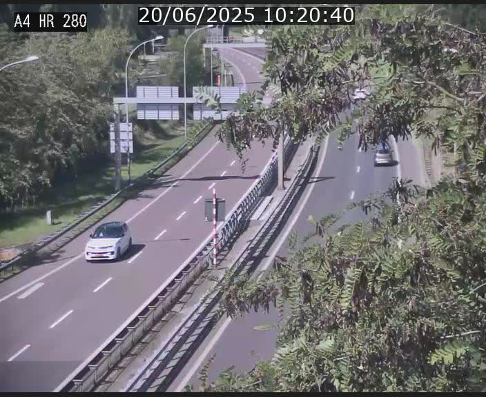 Webcam traffic A4 Luxembourg - BK 0.2 - P+R Bouillon (direction Luxembourg)