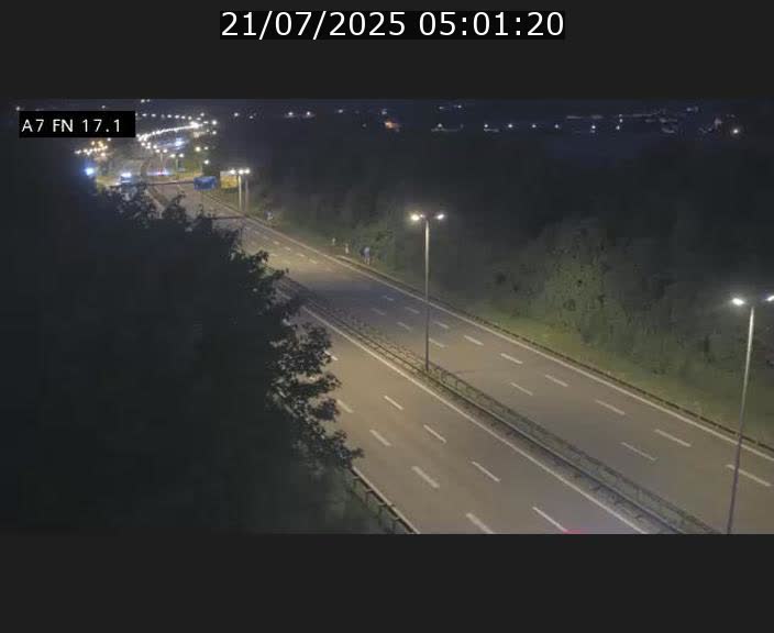 Caméra trafic Luxembourg - A7, Merscherbierg direction Mersch