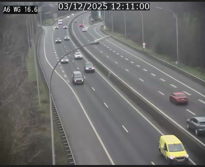 Traffic live webcam Luxembourg Aire de Capellen - A6 - BK 16.6 - direction Luxembourg/France/Allemagne
