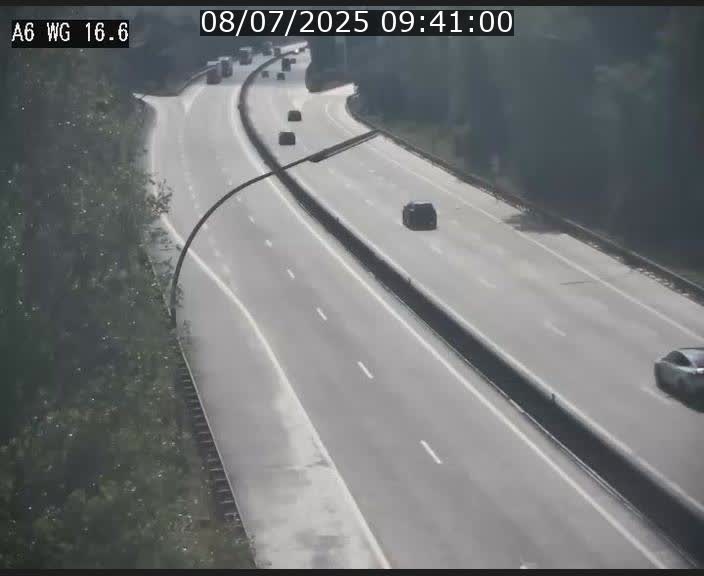 Traffic live webcam Luxembourg Aire de Capellen - A6 - BK 16.6 - direction Luxembourg/France/Allemagne